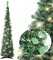5FT Pop up Christmas Tree for St Patrick's Day(5ft Green White Branches)14"D x 14"W x 60"H